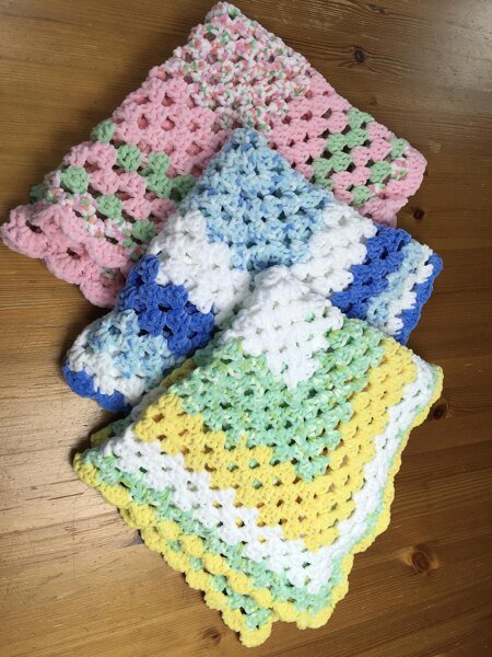 Easy Granny Square Blanket