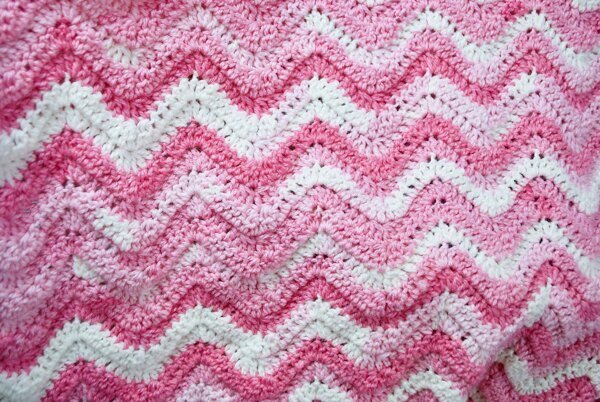 Easy Breezy Ripple Baby Blanket