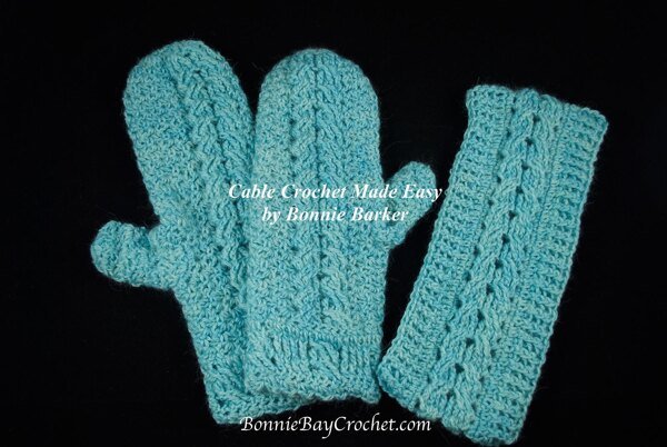 Lydia's Mittens &amp; Headband