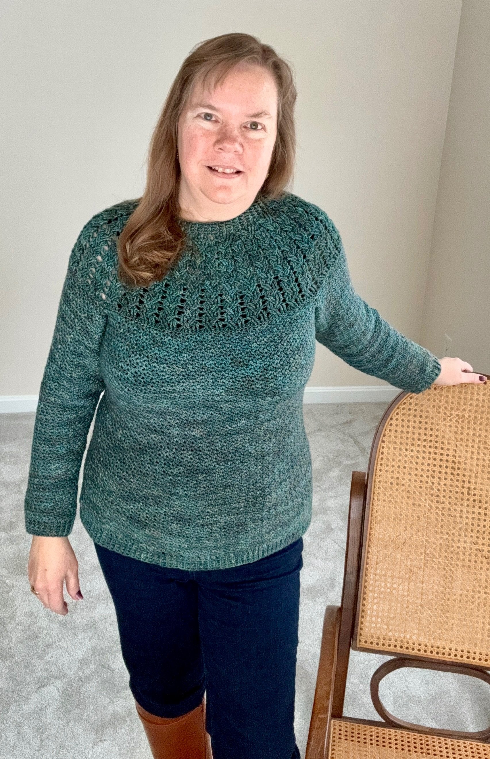 Celtic Braided Sweater