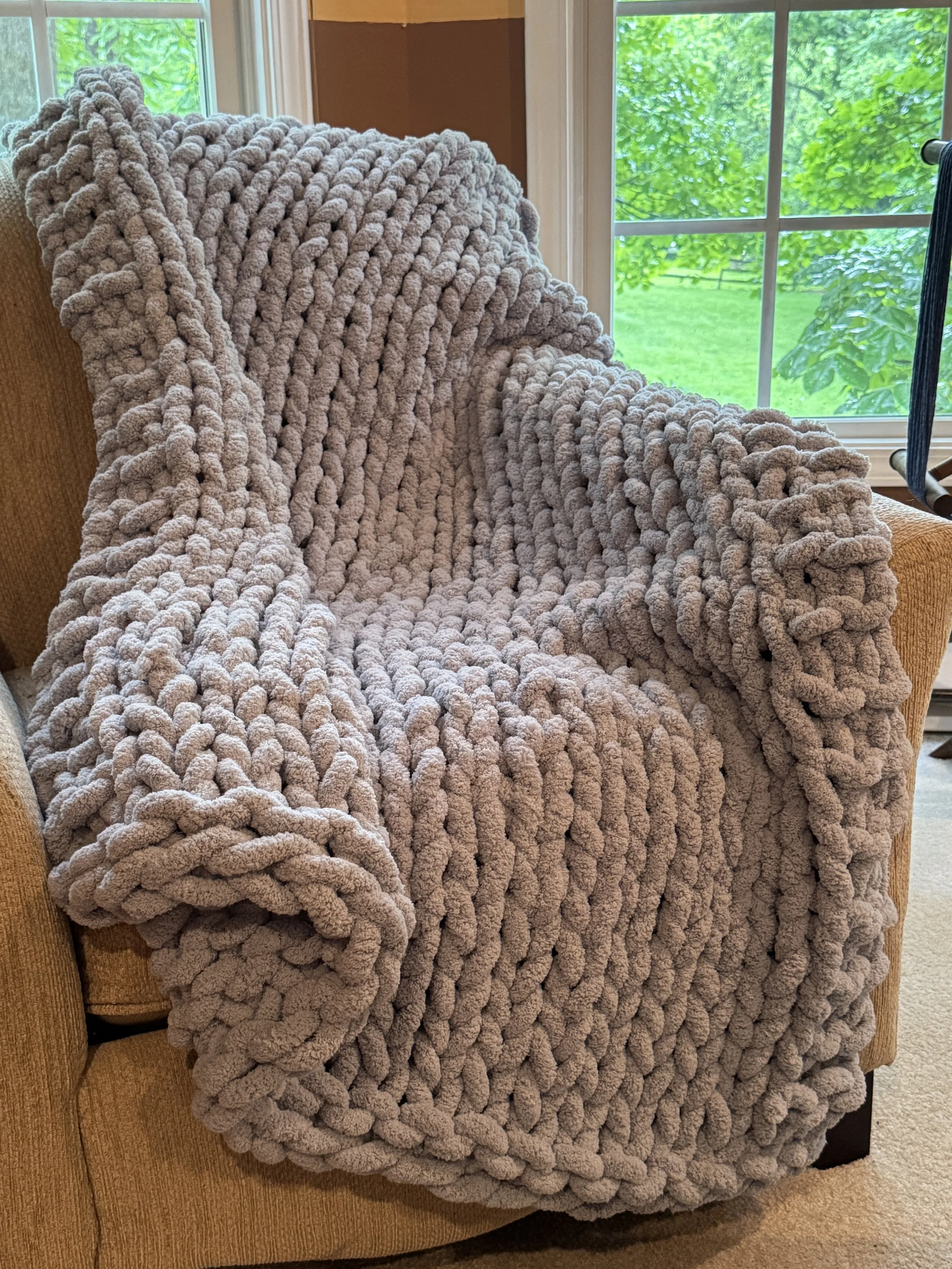 QUICK &amp; EASY Knit Blanket