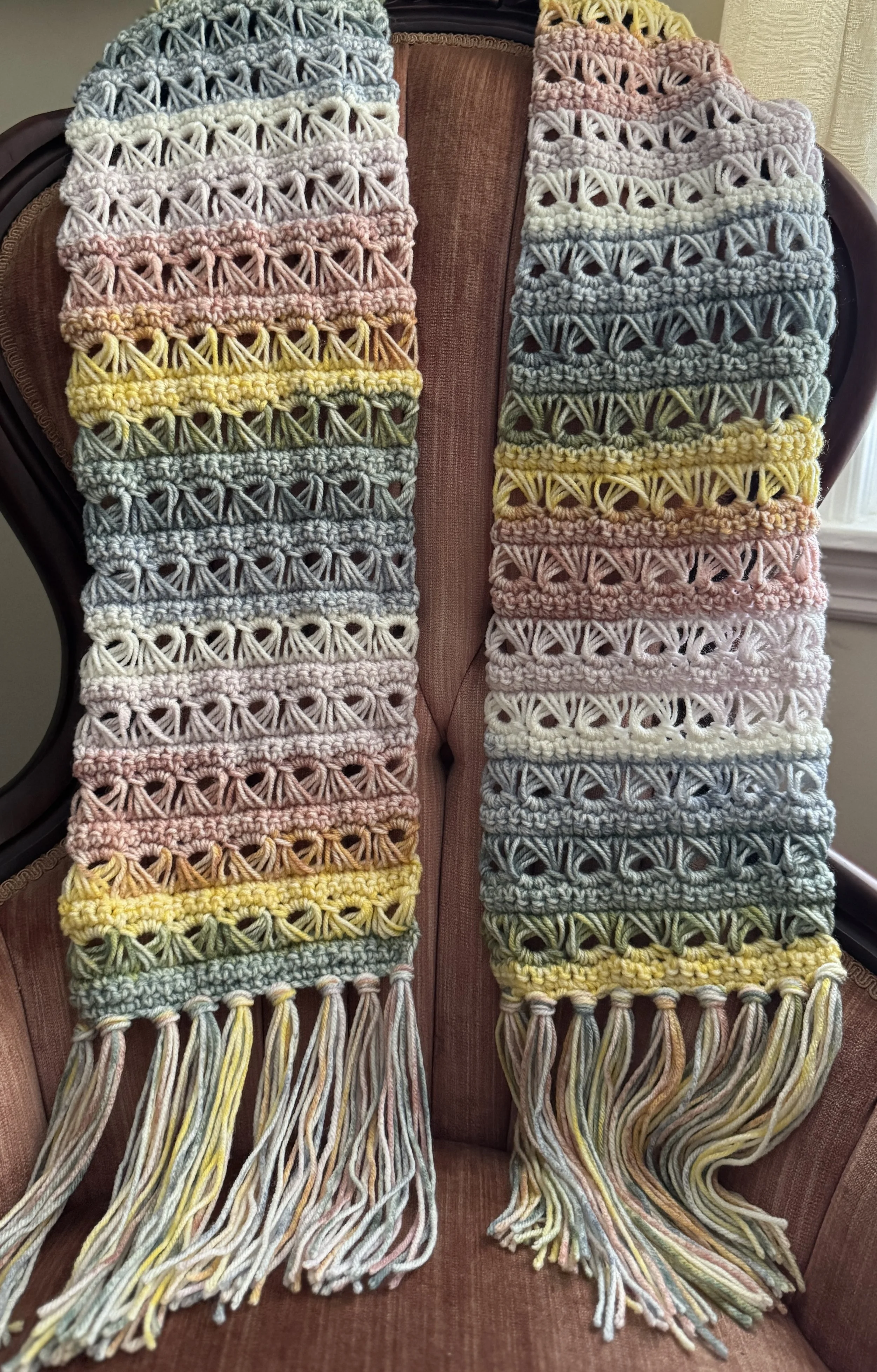 QUICK &amp; EASY Broomstick Scarf