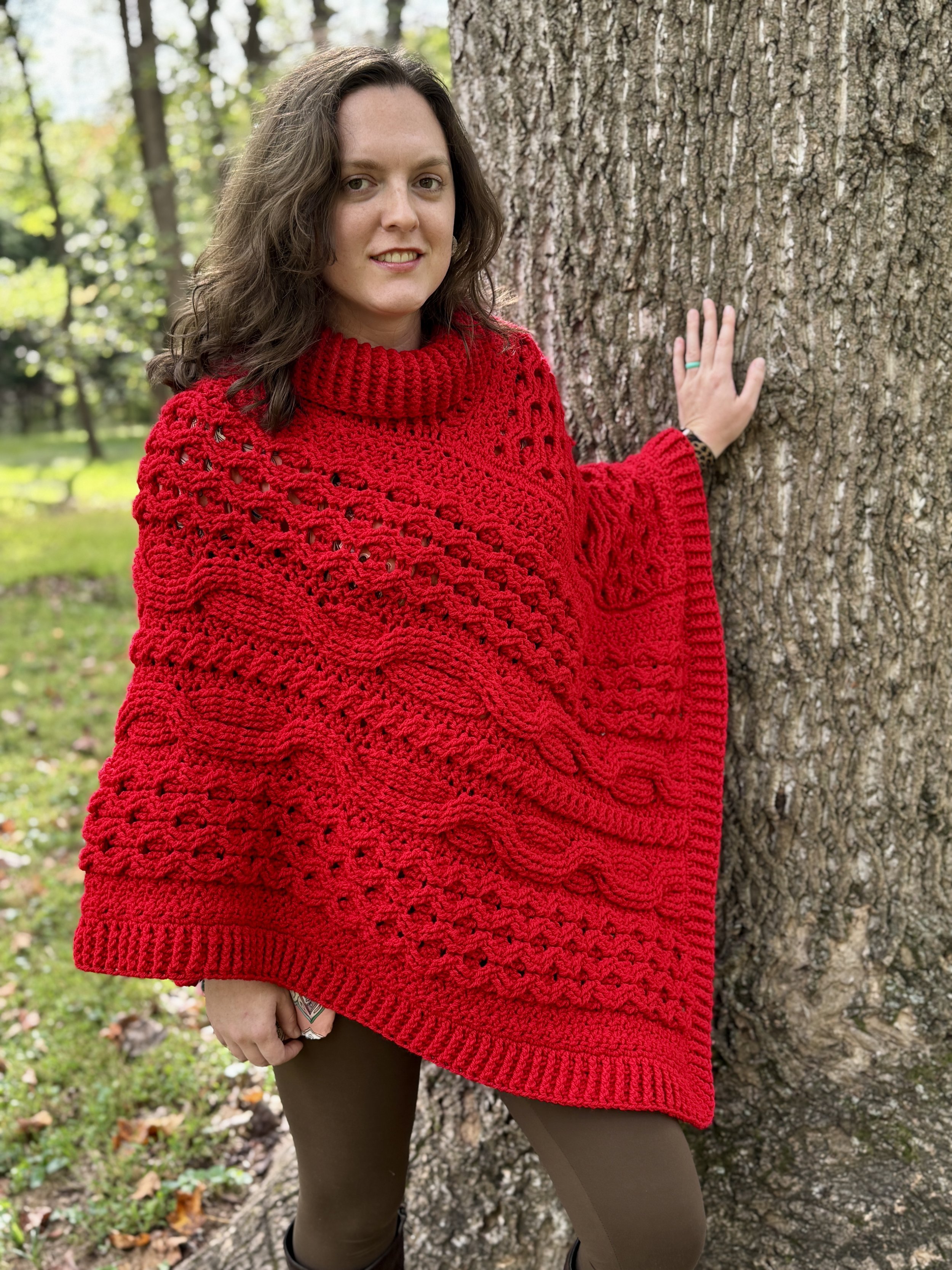 Honeycomb Poncho