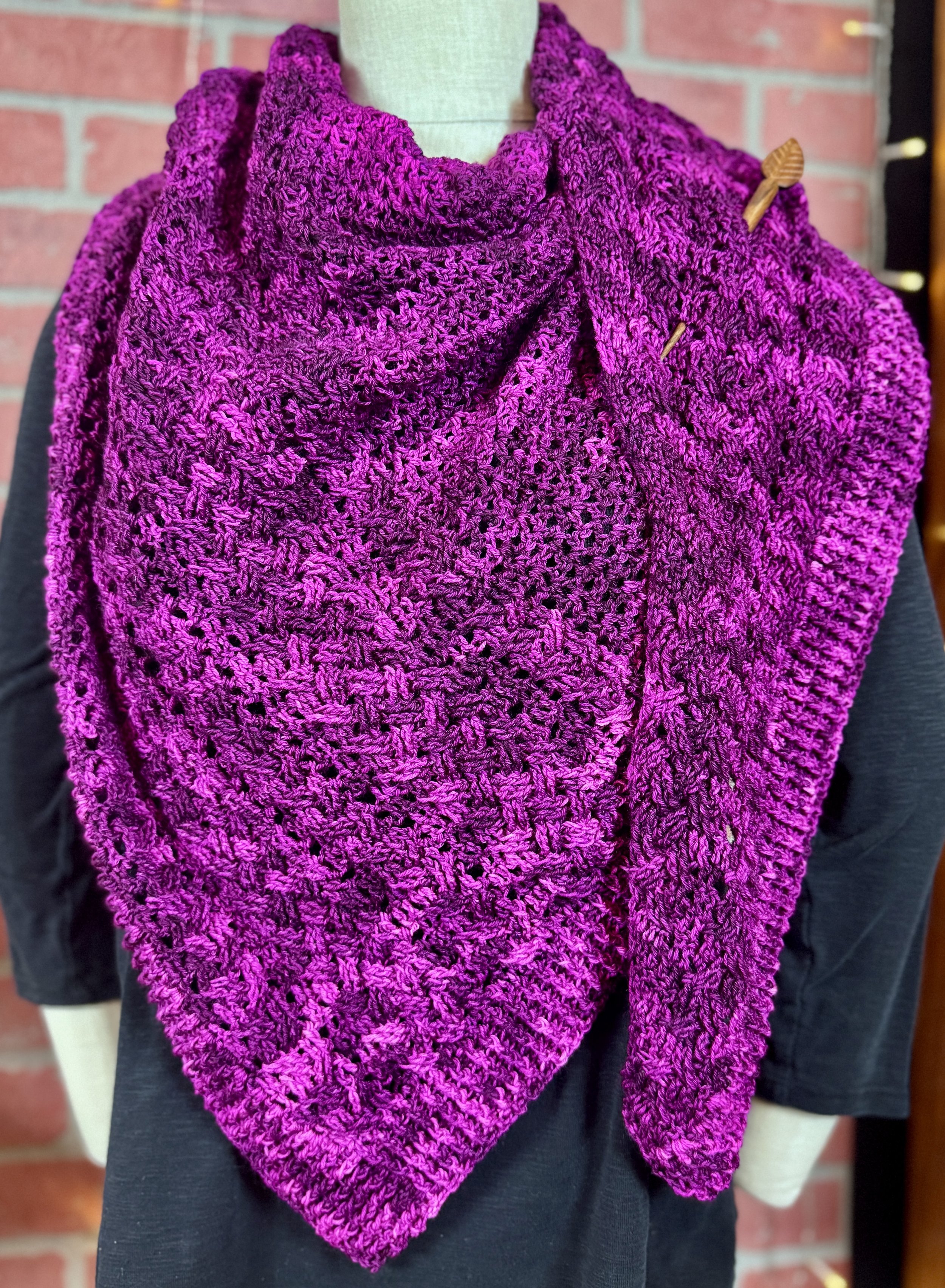 Celtic Orchid Shawl