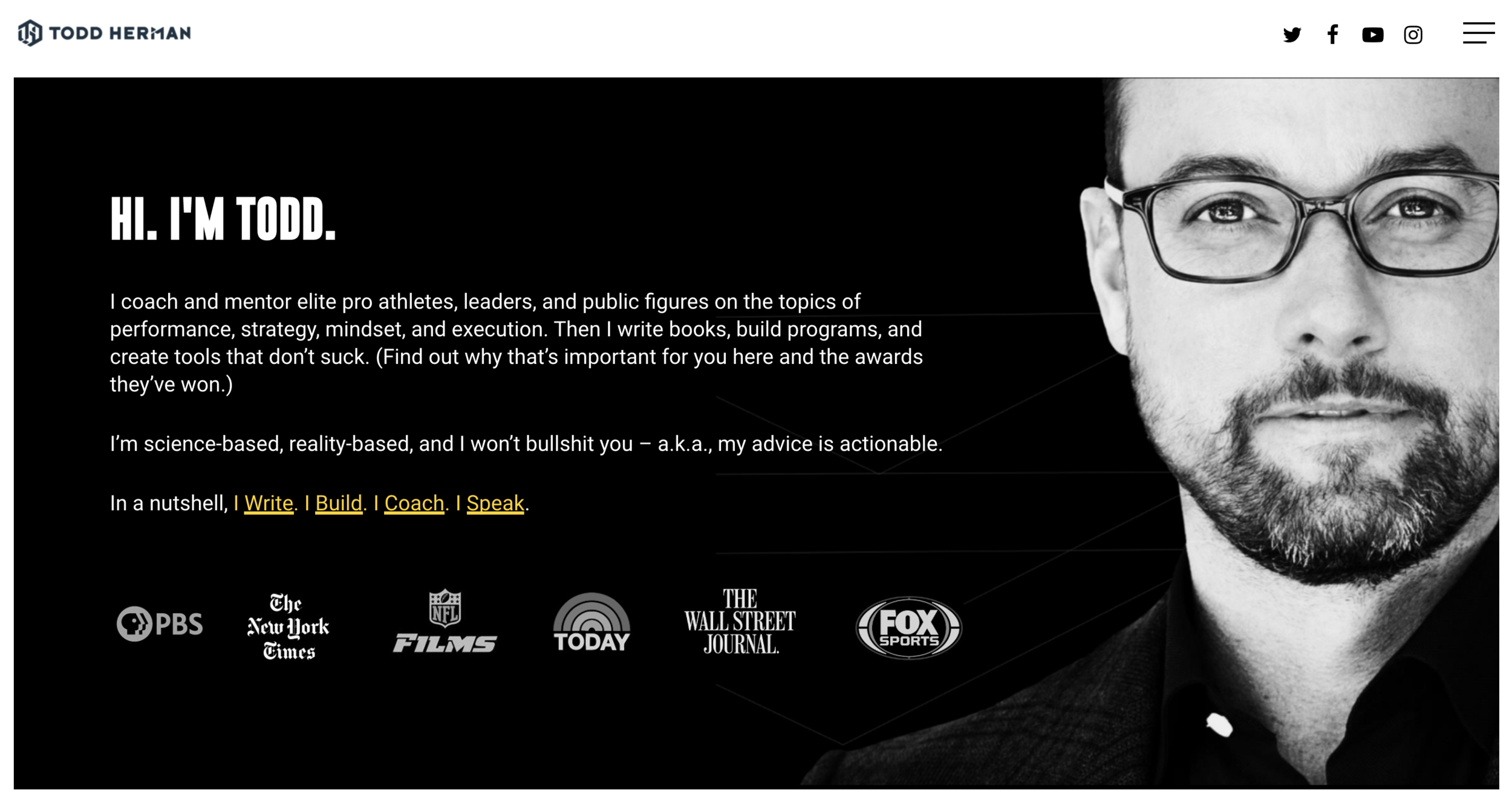 Todd Herman is the author of The Alter Ego Effect. He focuses primarily on the mental game for athletes and leaders, but also has offerings in our other mindset niche (doing more in less time).