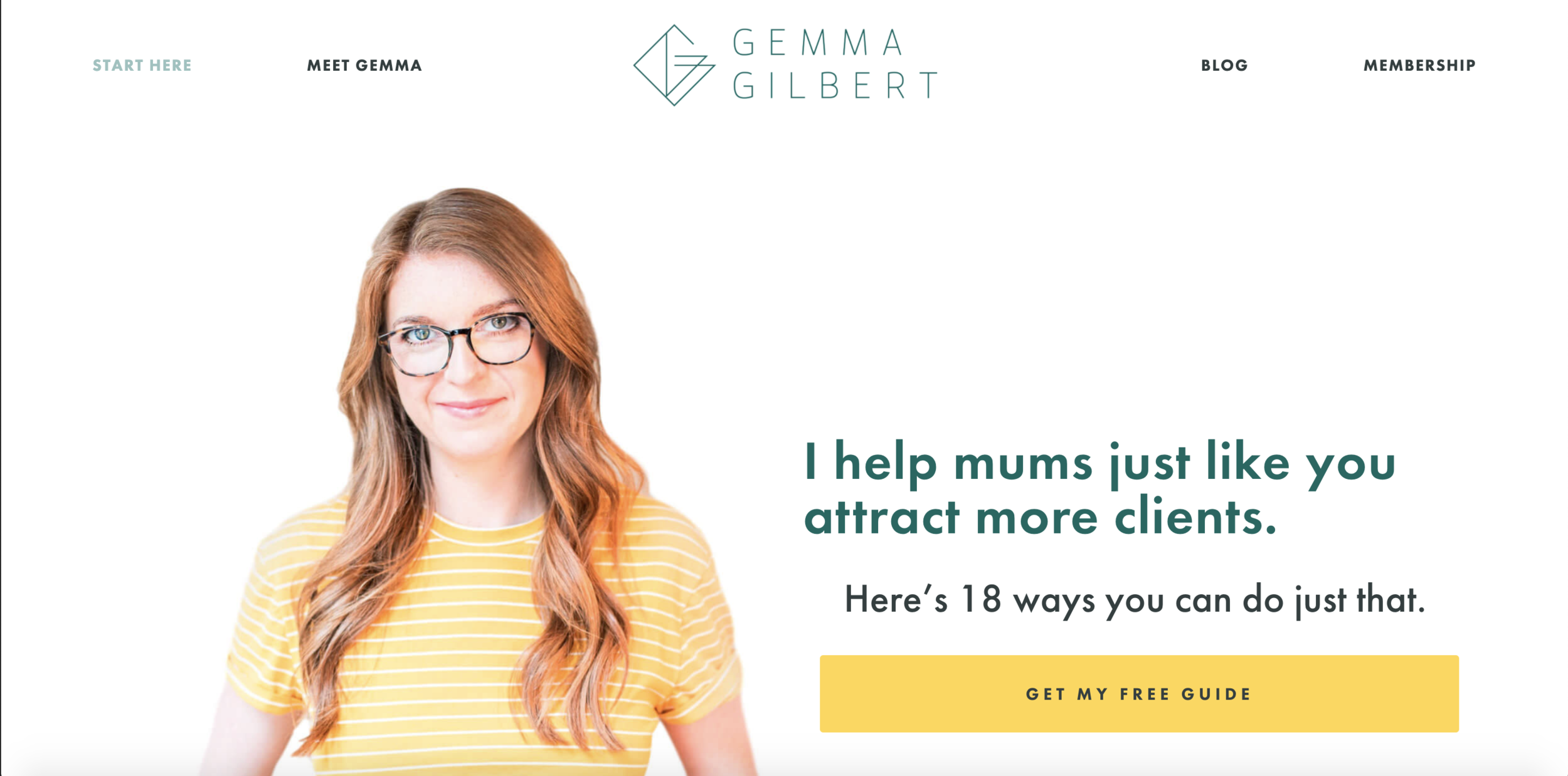 Gemma took this business coaching niche and applied it specifically to moms who run service businesses. I helped Gemma get started in this niche and then scale up to $40k months (case study).