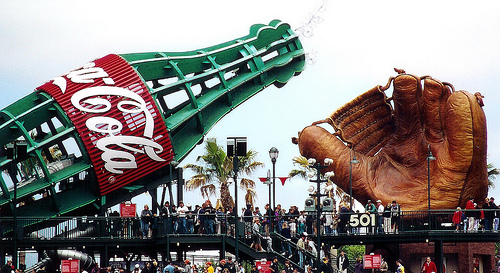 AT&T Park - Coca Cola Bottle and Glove.jpg