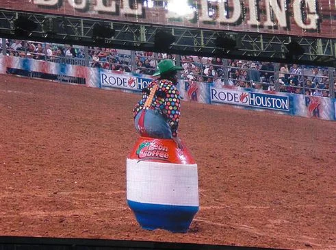 Houston Rodeo - Branded Clown.JPG