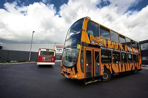 Hull City AFC Branded Bus.JPG