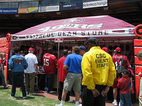 49ers Family Day Event - Merch Tent.jpg