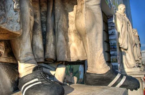 Adidas Shoe Branding - Statue.JPG