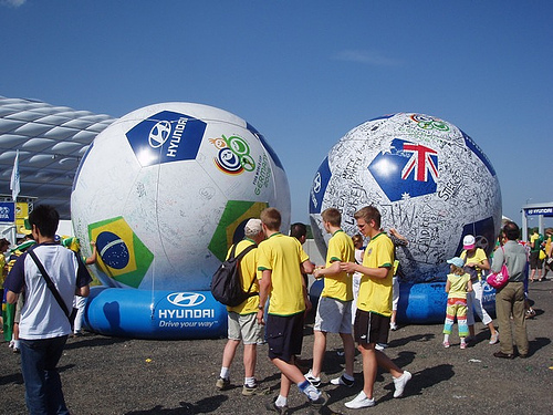 Allianz Arena - World Cup On-Site Activation - Huge Autographed Balls.jpg