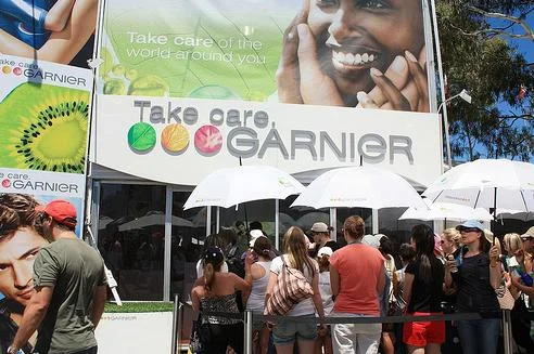 Australian Open - Garnier Setup.JPG