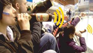 Beer Guerrilla (Noisemaker) - Lotto Cup 2007 hockey tournament, Slovakia - Topvar.jpg