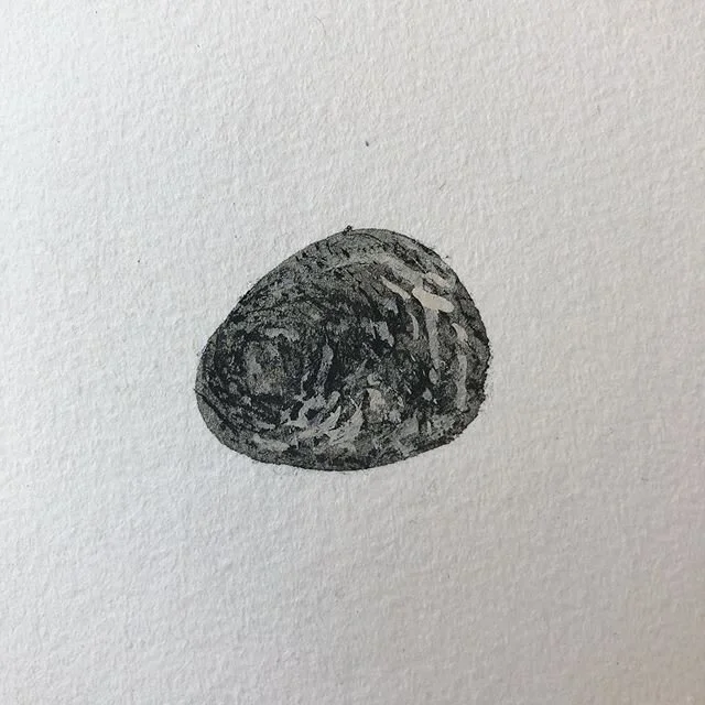 Rock for 5-2-20
$20, 5 x 4, watercolor and gouache