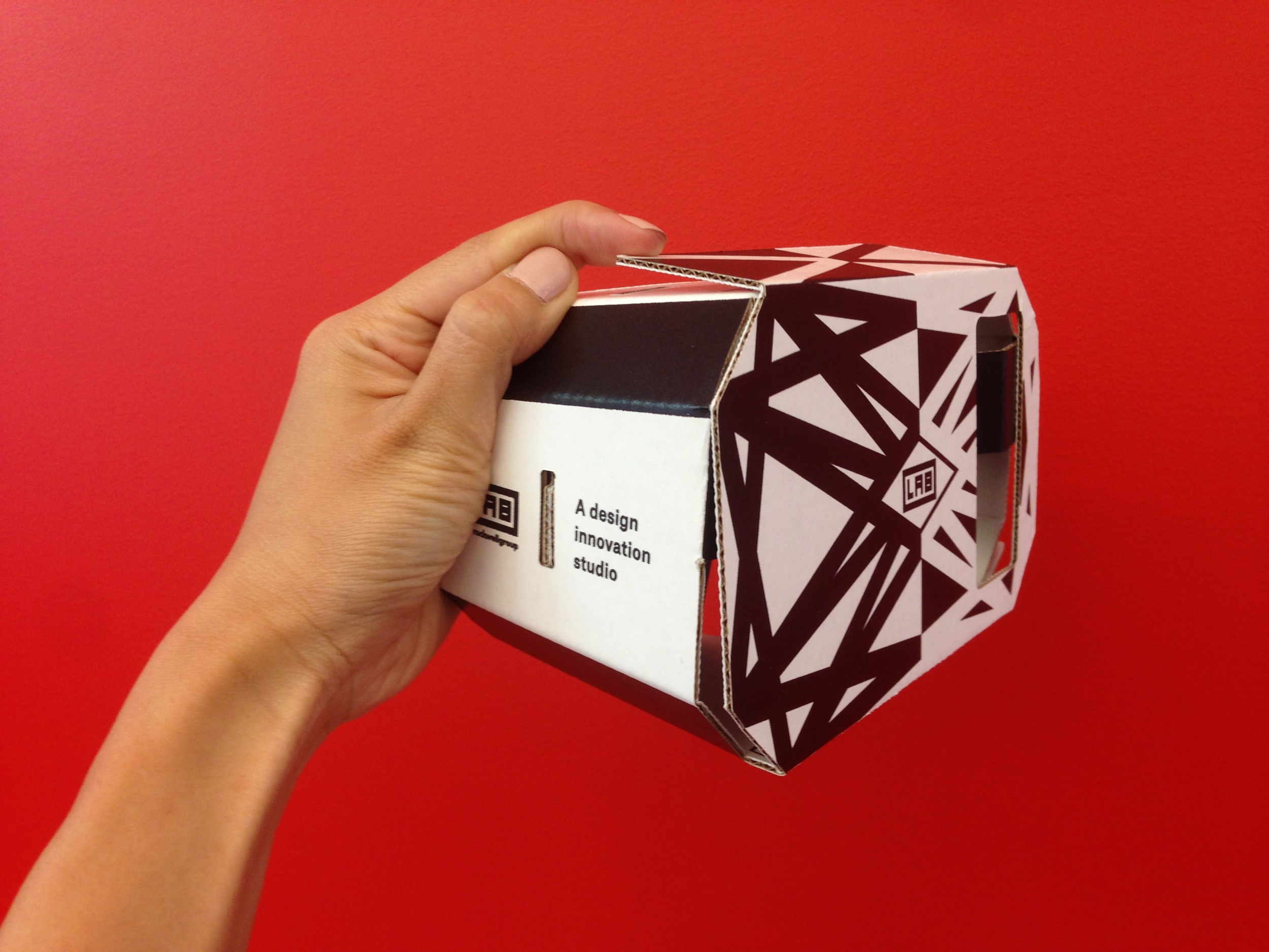 First mock-up of Google Cardboard