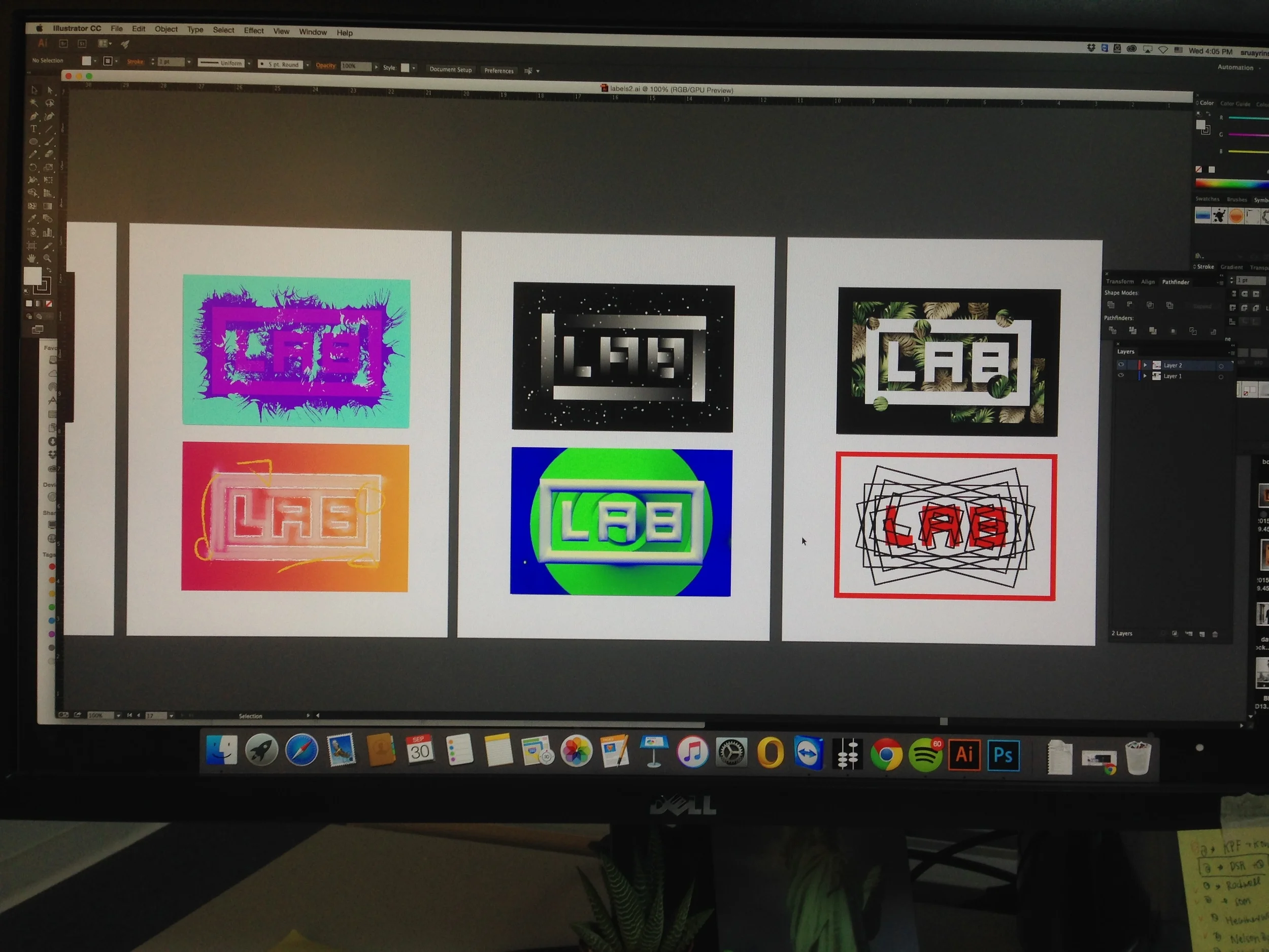 Fun LAB logos for Instagram