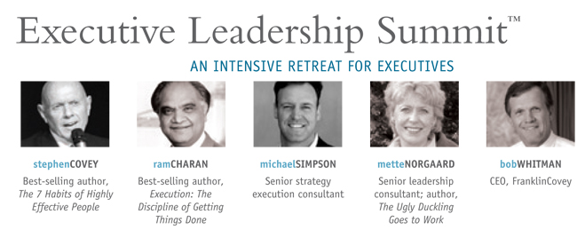 A familiar format for executive retreats