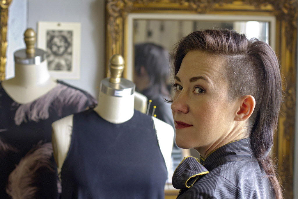 "Project Runway" Season 11 winner, Portland designer Michelle Lesniak: http://www.oregonlive.com/movies/2013/06/project_runway_winner_michelle.html