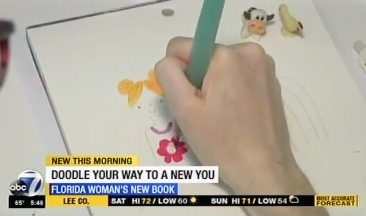 ABC Action News’ Sean Daly made Find Your Rainbow’s book release day a success by coming over that morning for an evening segment!