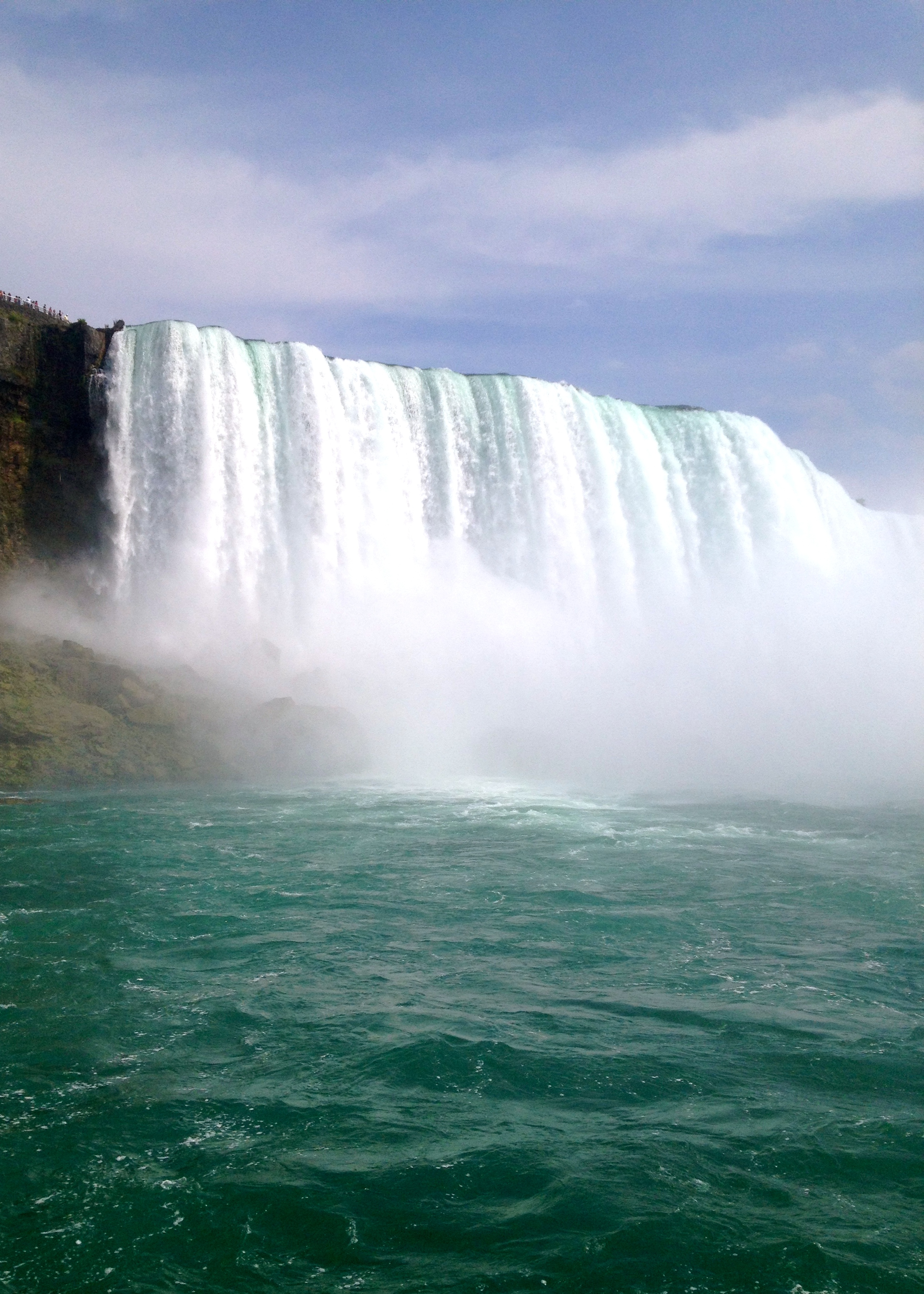 Niagara Falls from the boat.