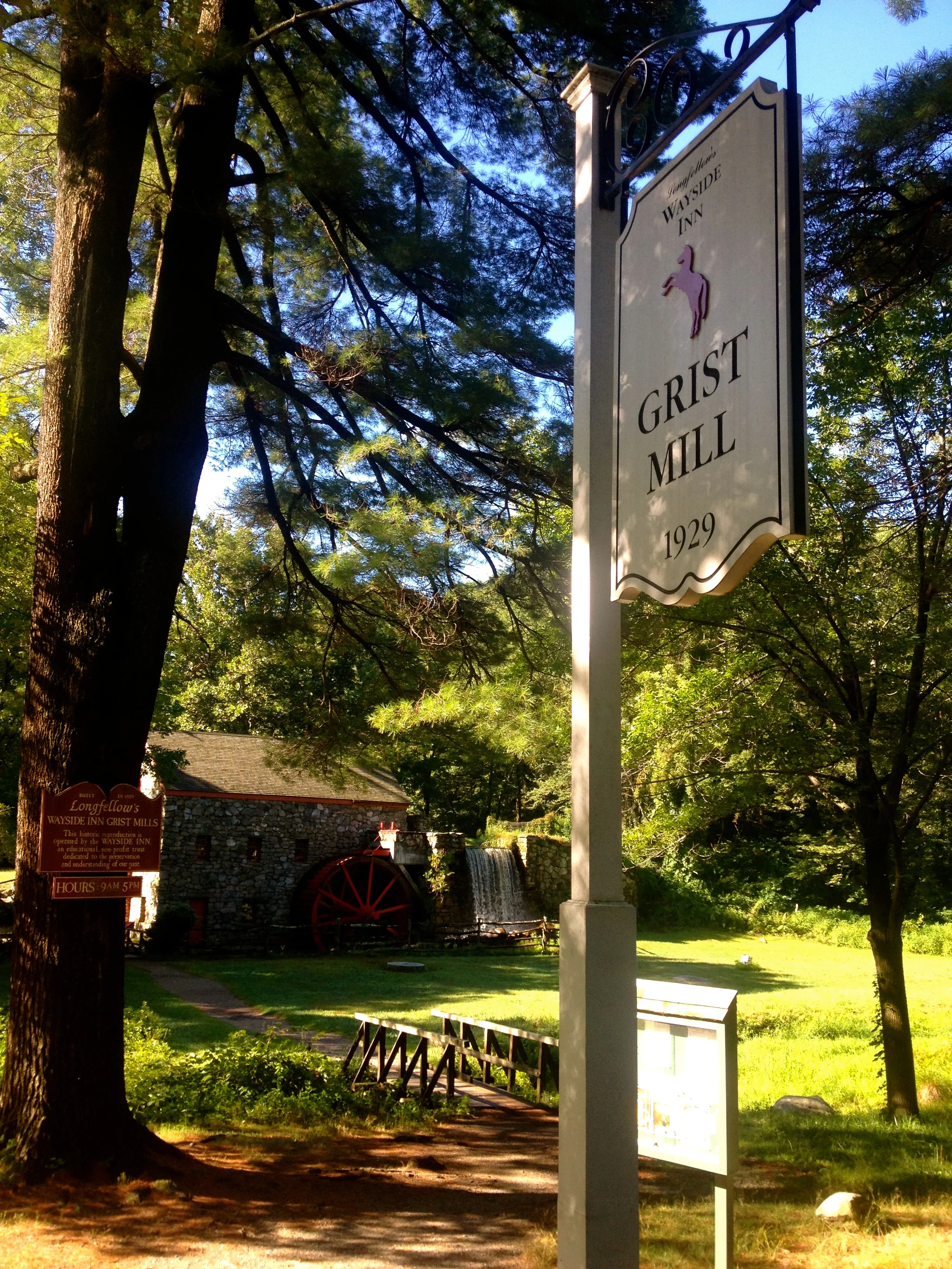 A visit to The Wayside Inn is a must.