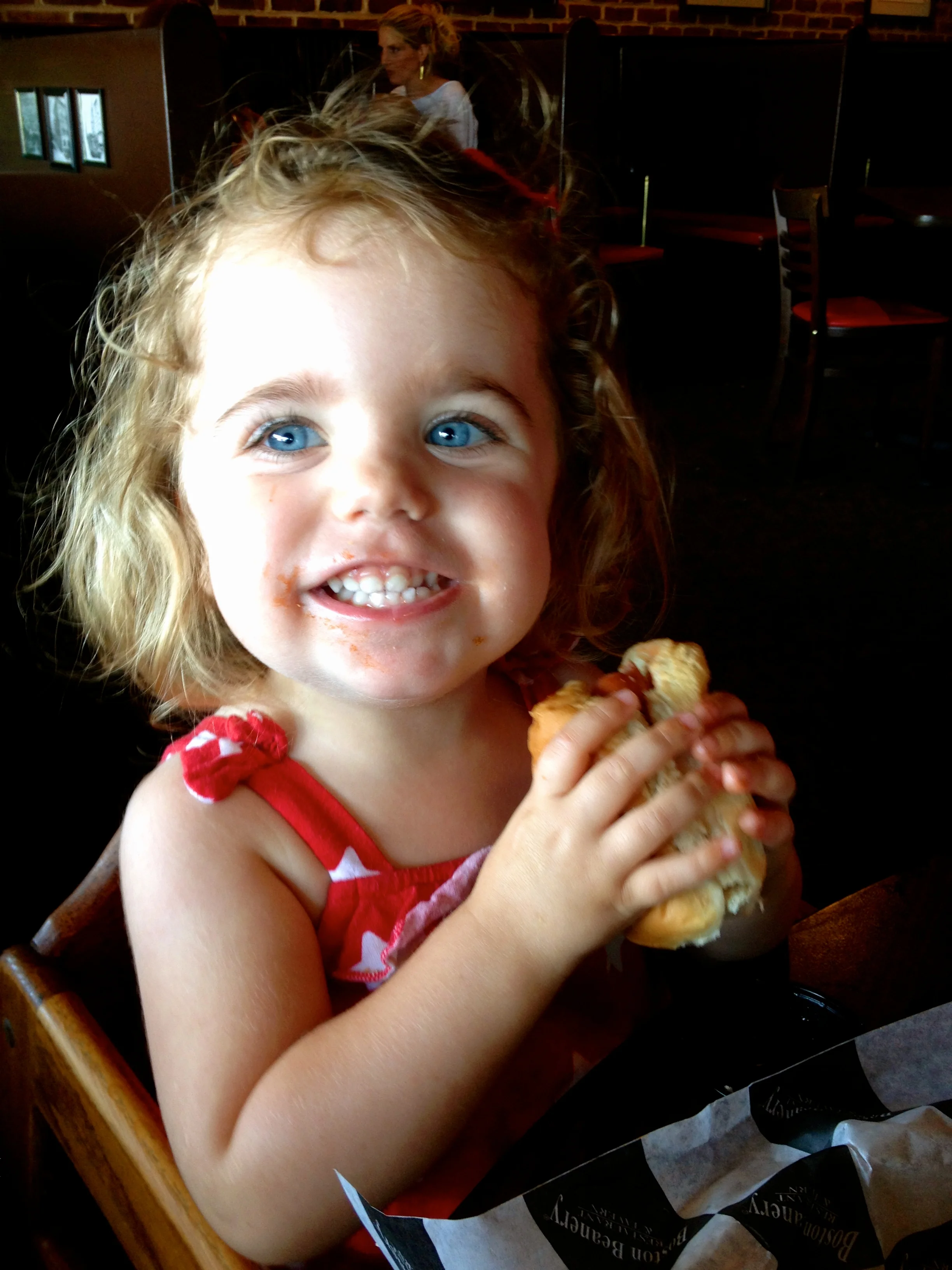 Thanks to Capt. Dave who really knows what number of hotdogs this is for Millie! LOL!