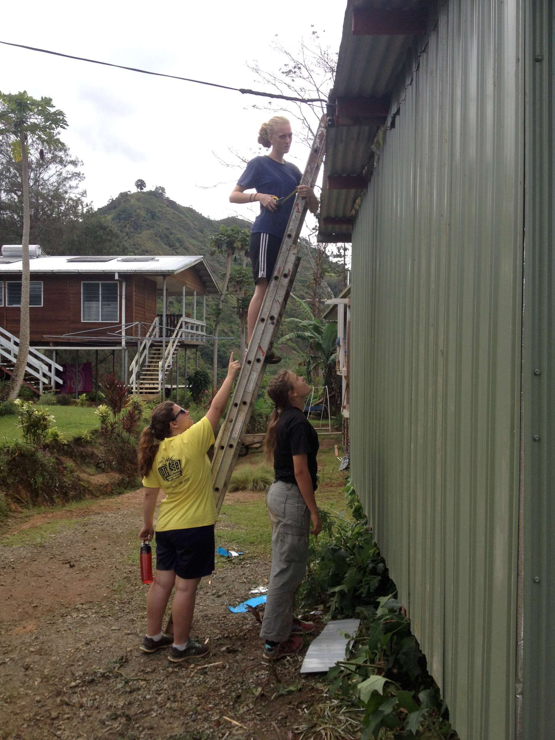  I’ve bragged on the girls many times since the trip. This was the second high school mission trip that I had the privilege to work on. My first trip yielded only one girl that was interested in construction, but this time all the girls jumped in and