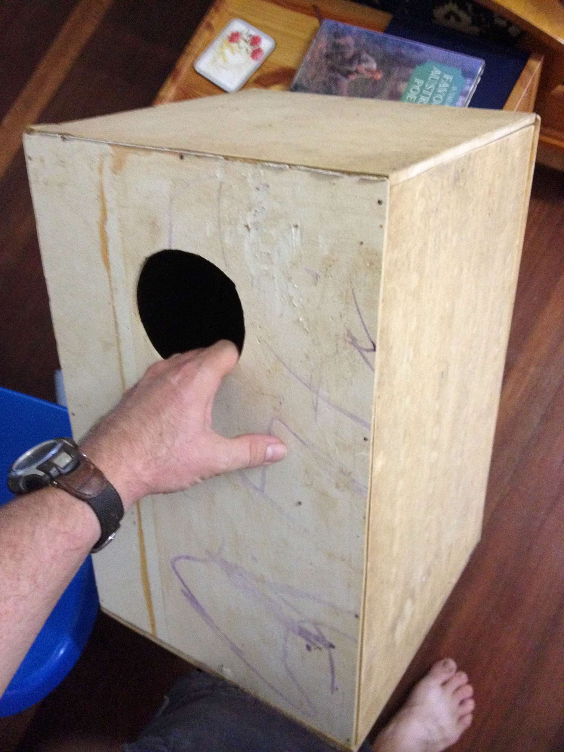 "Garbage Cajon"