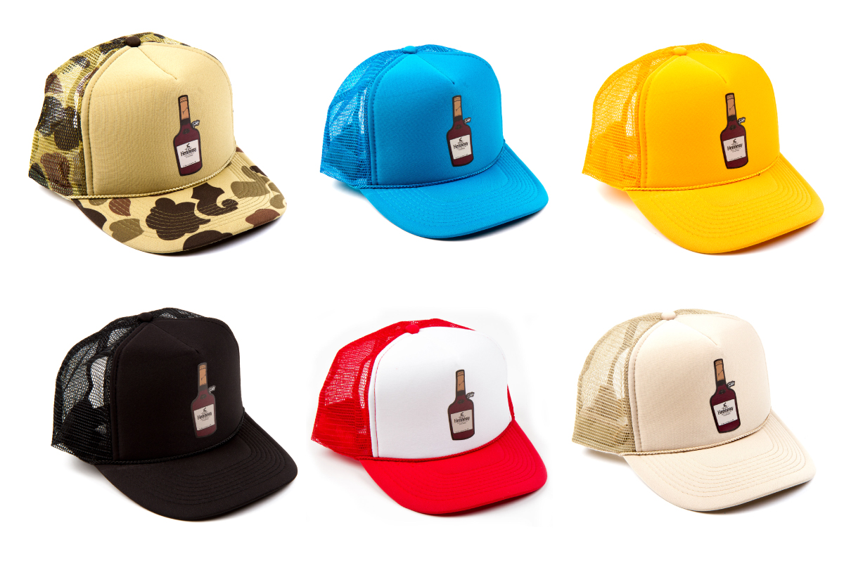 If your holiday drink of choice happens to be Hennessy then this is the hat for you. We added a couple new holidays colors this time around along with the classics. 