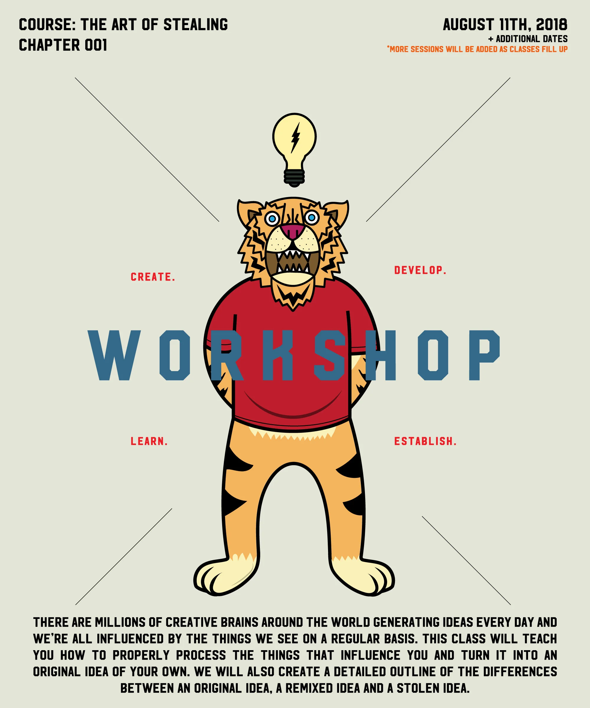 How To Steal Art 1 00 Fat Tiger Workshop