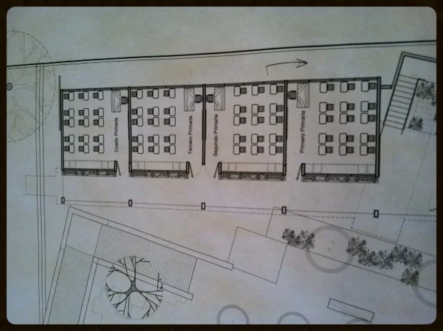  Blueprints for the TEN FE school/youth community center