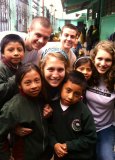 (left to right) Oscar, Ingrid, Drew, Kelsey, Michael, Carlos, Rut and Monica