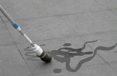   Painting With Water (work title) , sketch for performance, 2019 