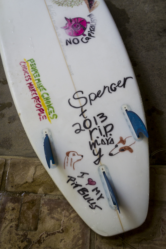 Marshall's Board for de Pavones series