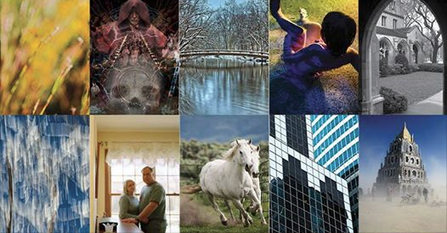 A sampling of the work on display at Aurora Art Commission through April 15, 2017