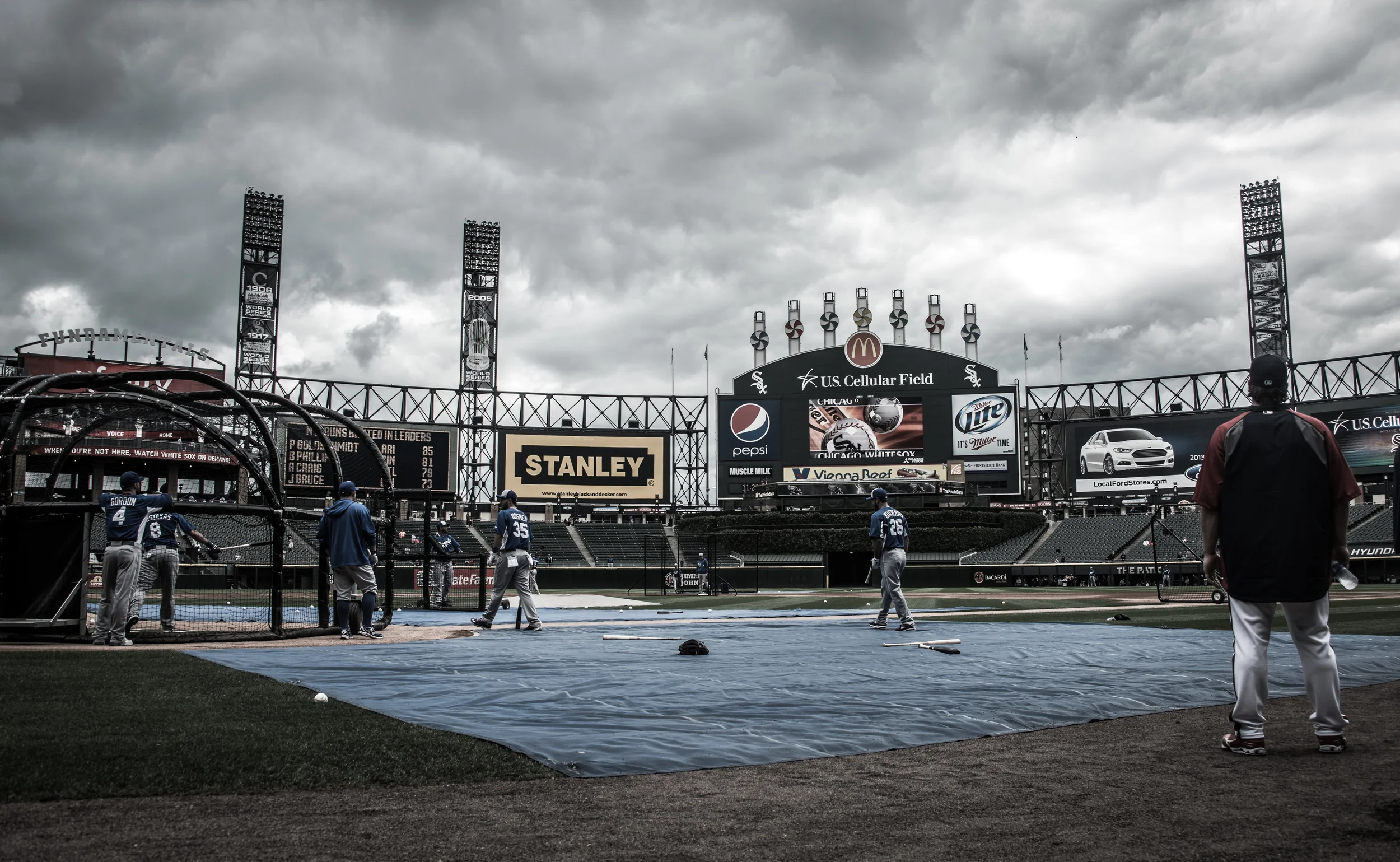 Batting Practice in Chicago