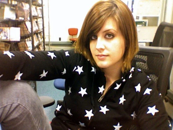 Circa 2007 - I still wore make-up and clearly had a 'tude.