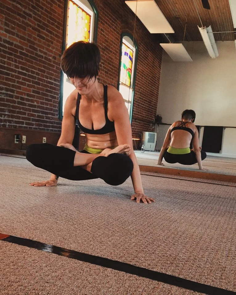 Two years clean of bulimia, no more Crossfit, fixing my range of motion issues, body readjusting to adequate amounts of relaxation coupled with strength training through vigorous vinyasa. Very happy.