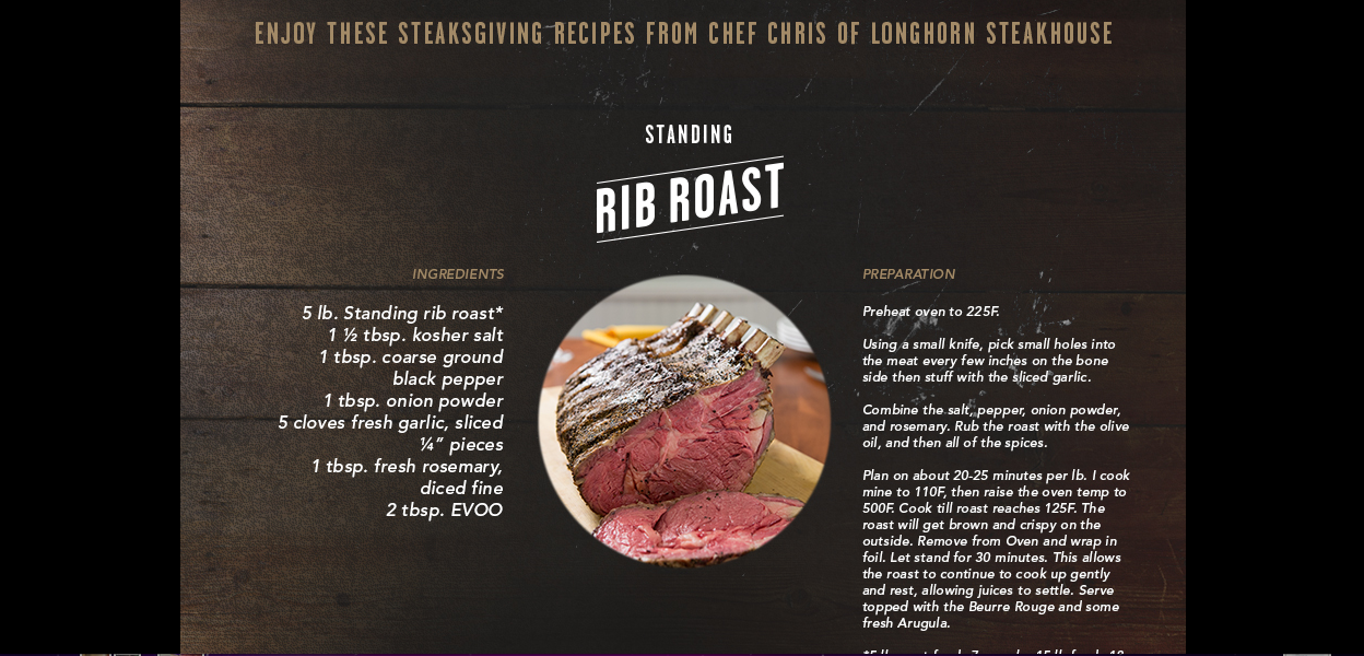 Longhorn Steakhouse Amanda Caldari Copywriter