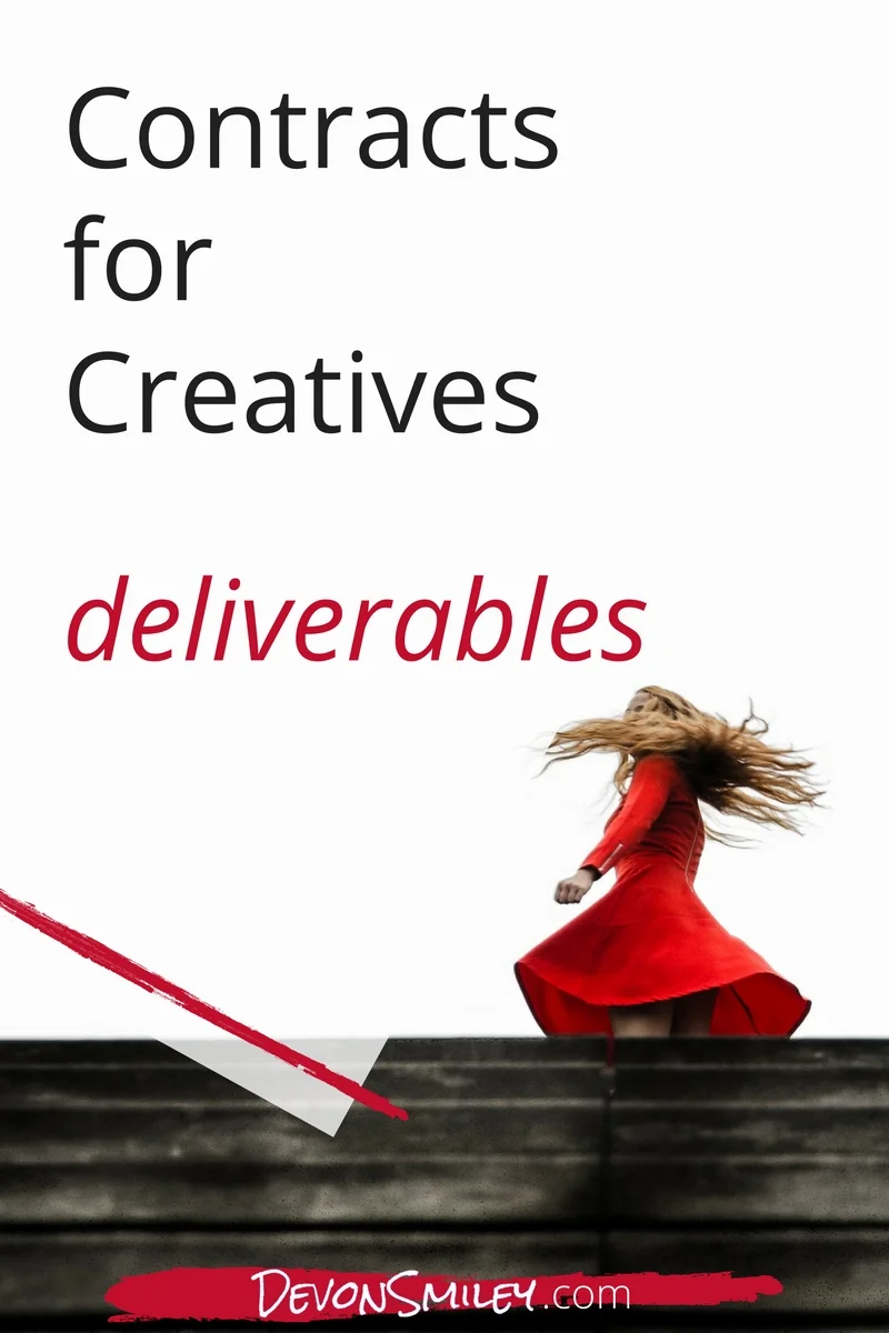 Contracts for Creative Entrepreneurs - Part 1: Deliverables