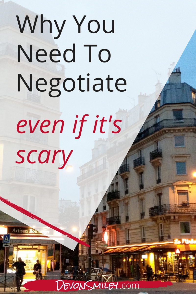 Why You Need To Negotiate