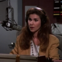 Peri Gilpin playing Roz Doyle on Frasier Not an actual photo of “Roz”