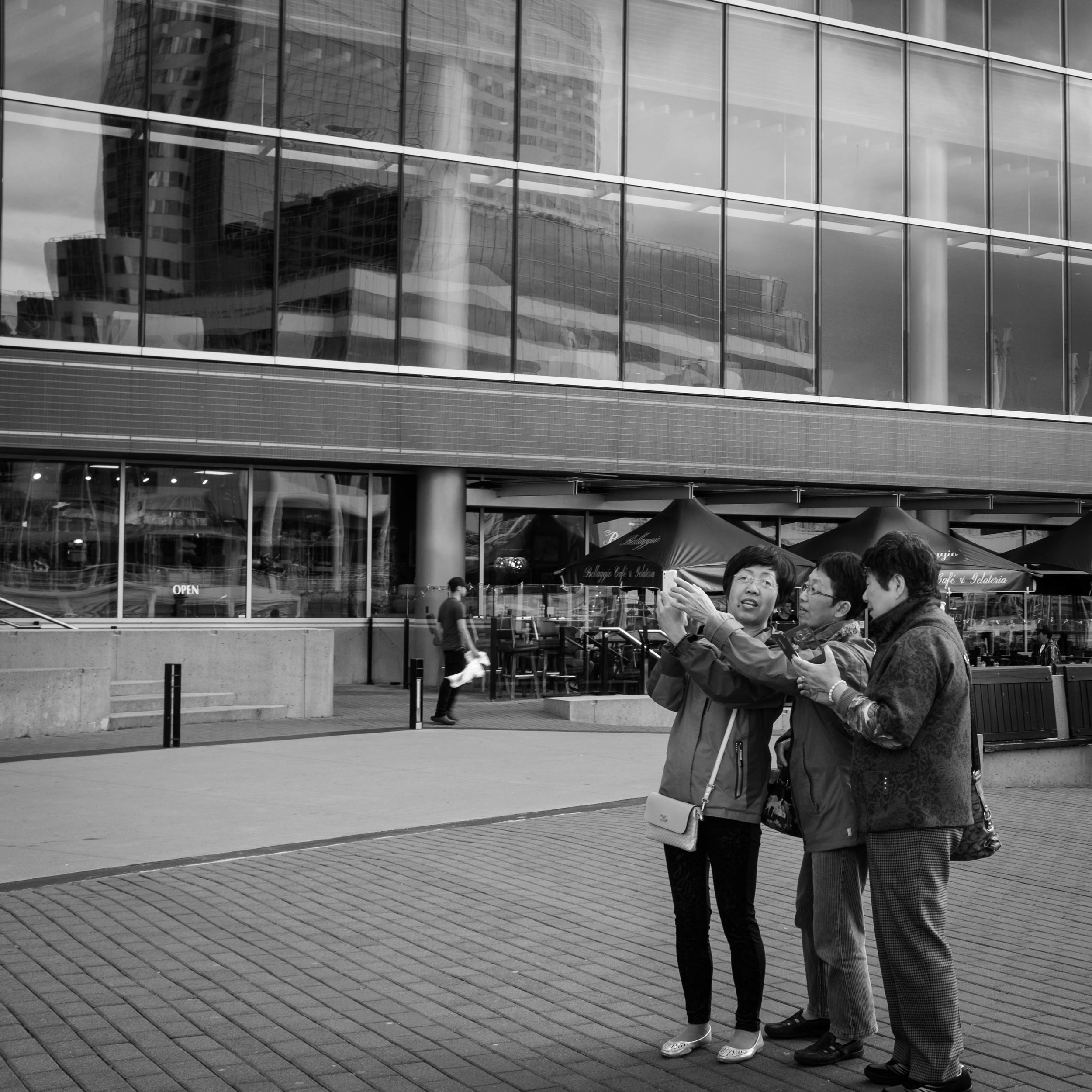  Tourists at Canada Place Vancouver Fuji X100T 6.16 