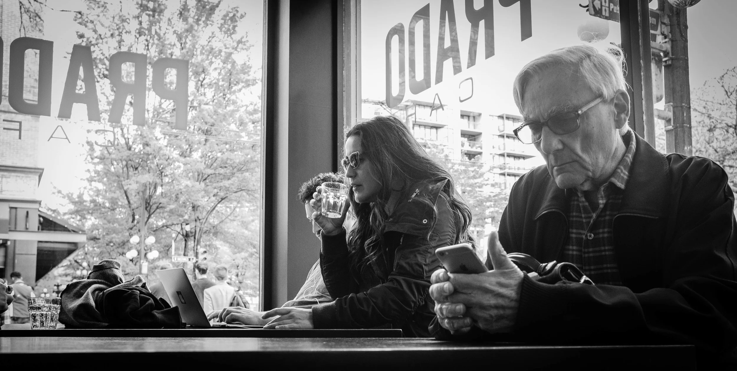Prado Cafe Gastown, Vancouver Fuji X100T 4.16