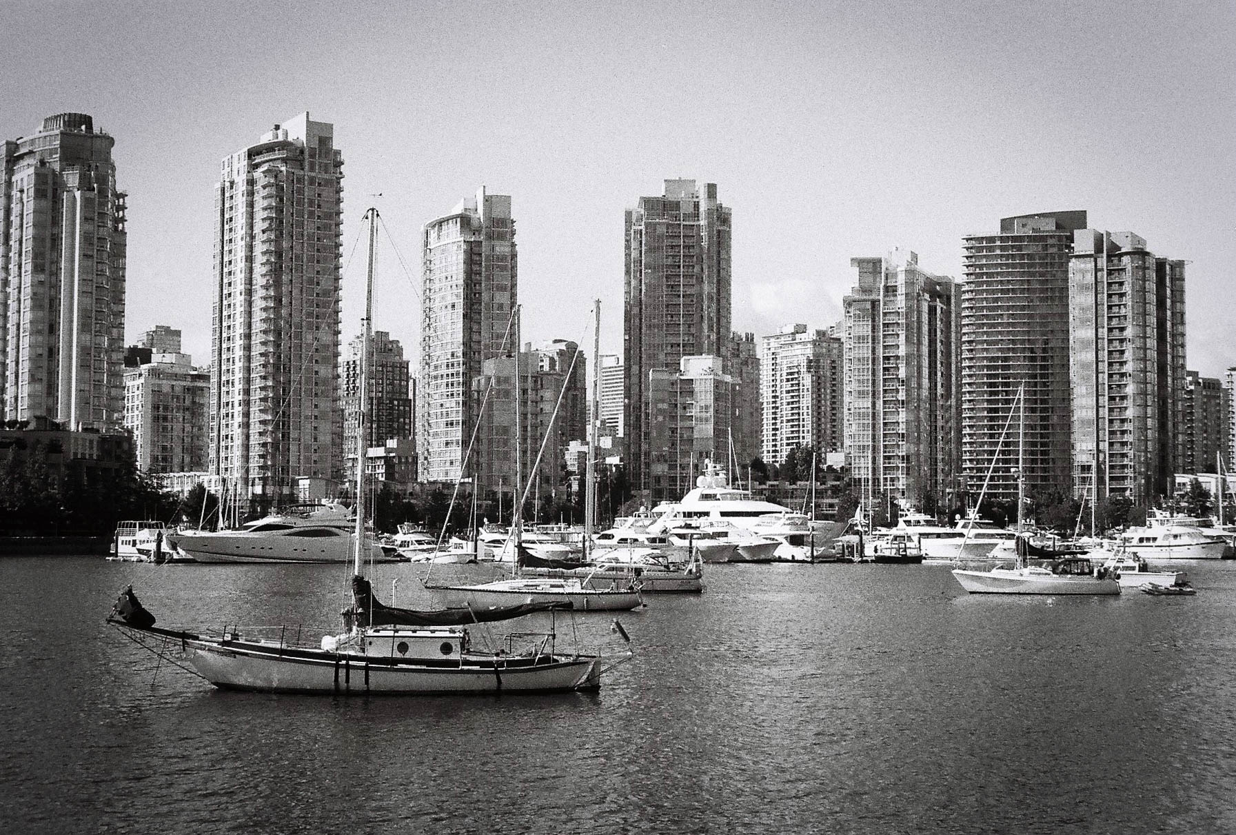  False Creek Vancouver Canon L1, 50mm F1.4 TMax 400 film 7.16 