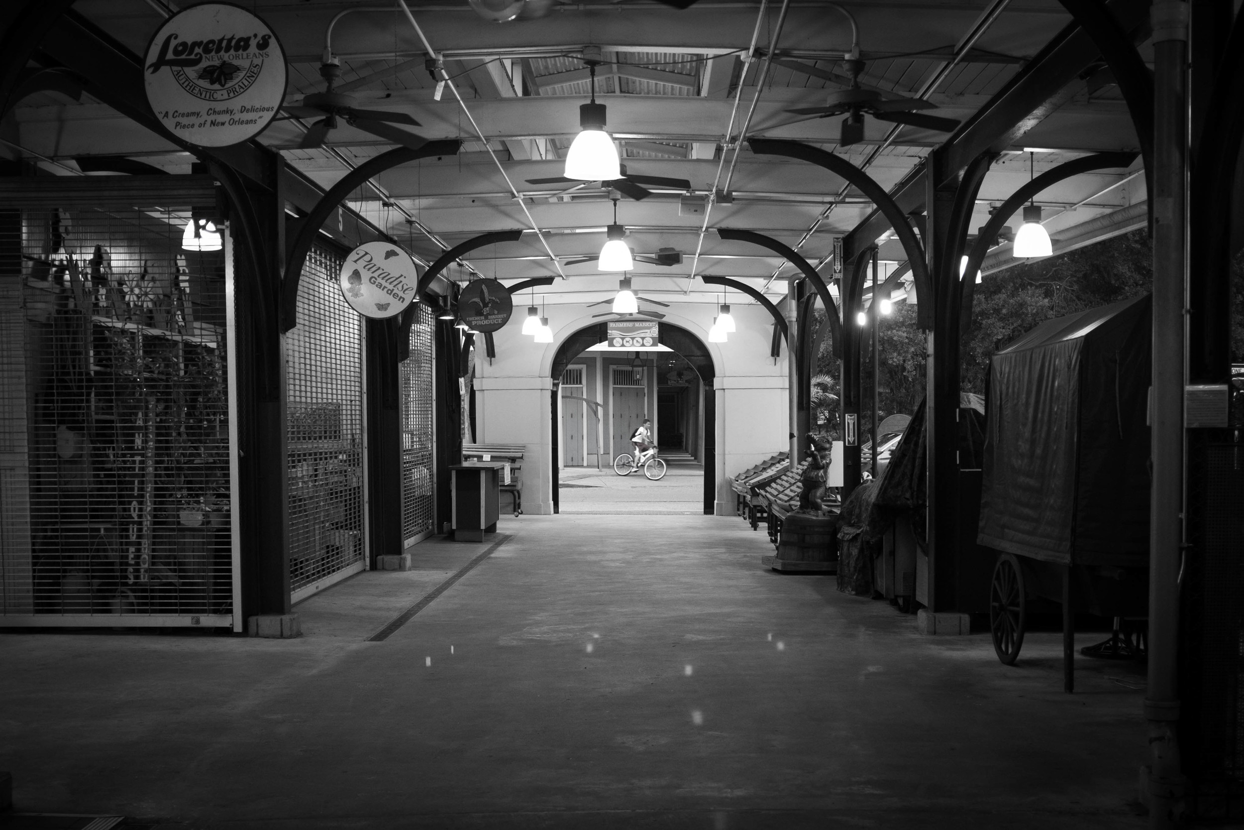  French Market after closing New Orleans, LA Fuji X100T 6.16 