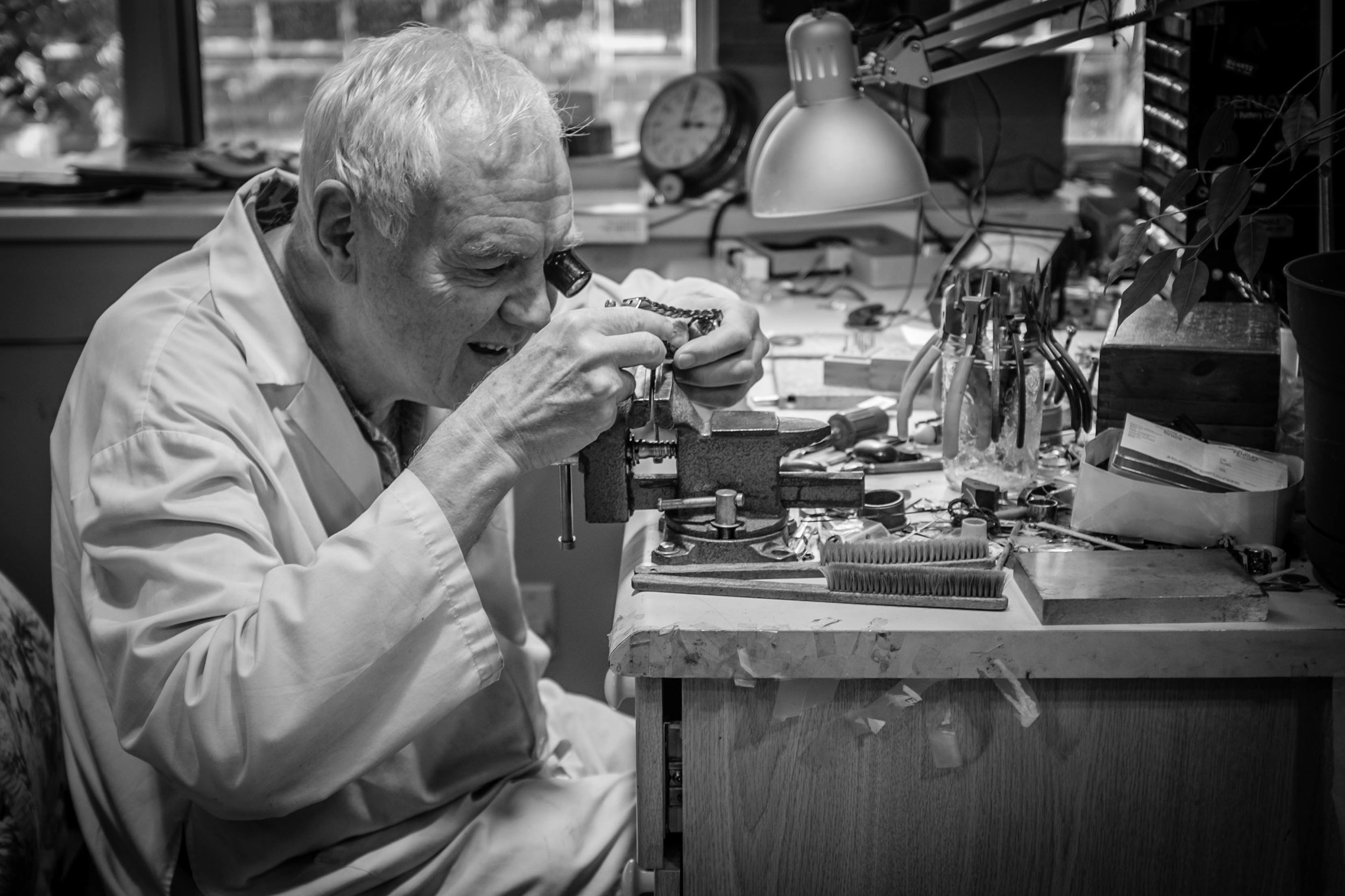  Fritz Irrgang, watchmaker Vancouver Fuji X100T 8.16 