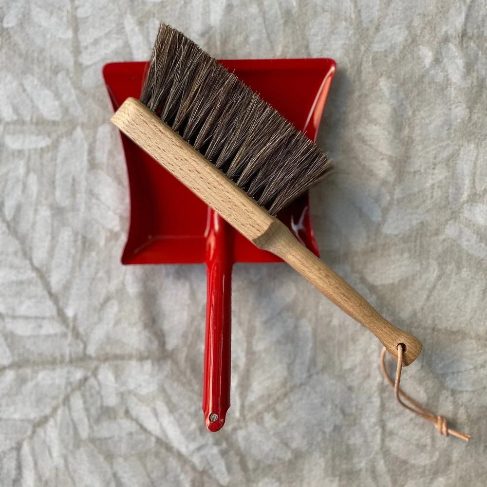 Novaliv 10x Sweeping Set Horsehair Hand Brush And Shovel Sweeping Set Dustpan Dustpan Hand Brush Handke (10 Pcs