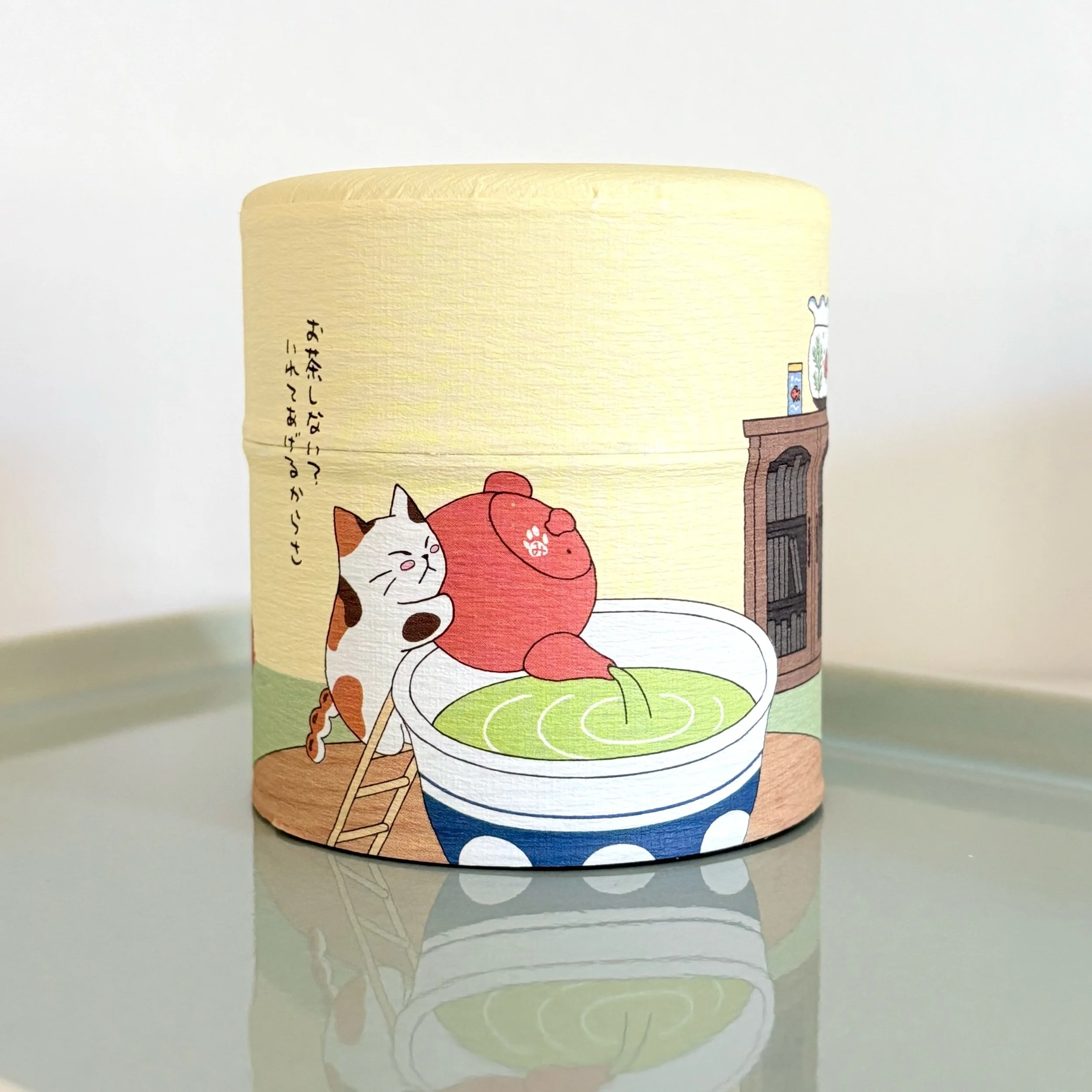 Washi Tea Canister